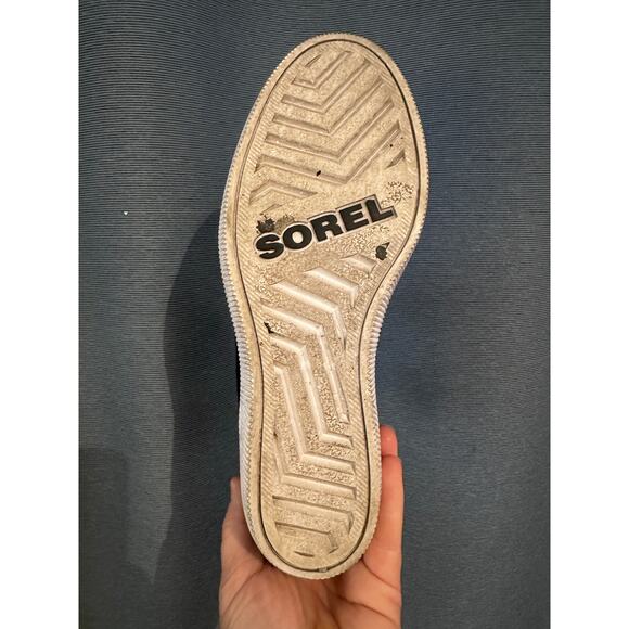 Sorel Out N About Slip On Wedge Bootie Size 6 Black Waterproof Suede Ankle Boots - Picture 5 of 8